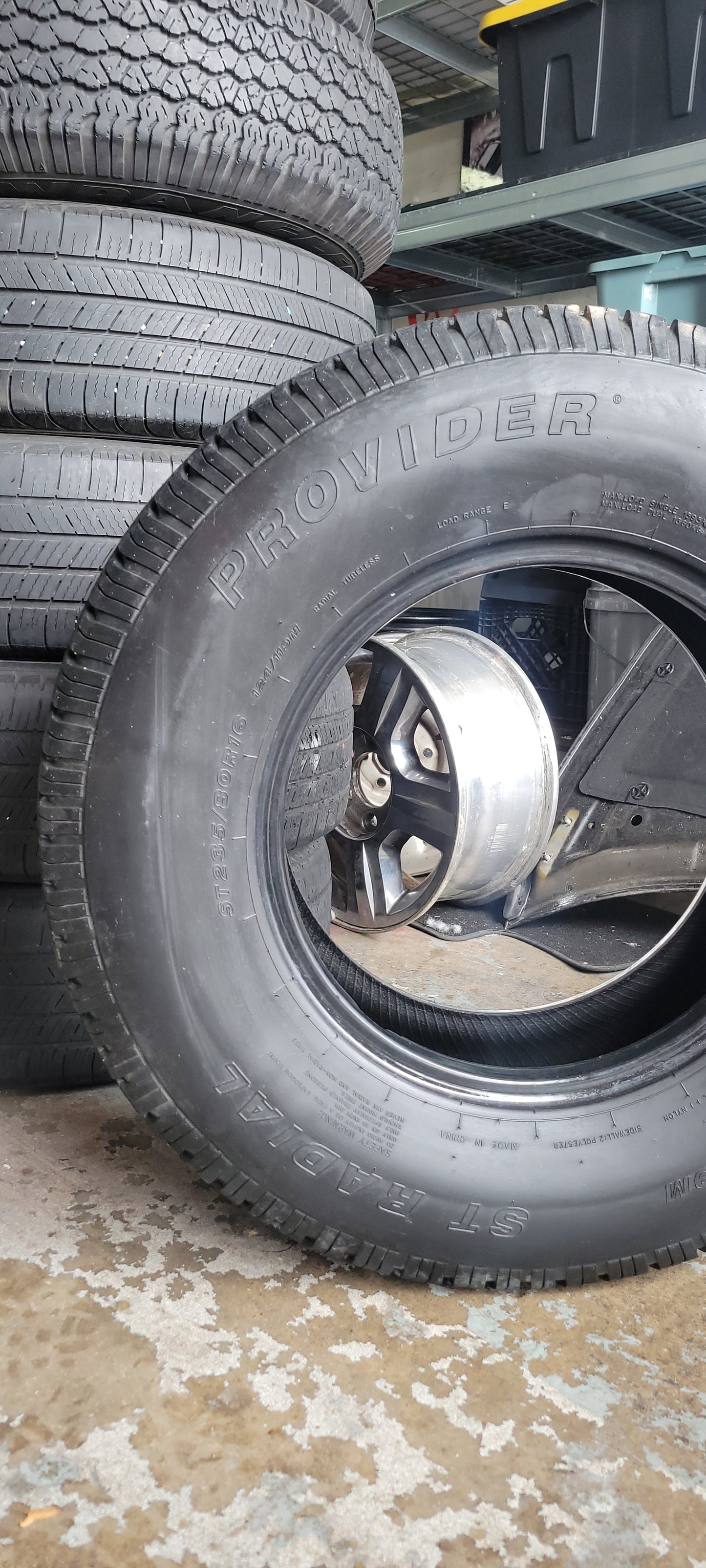 235/80-16 Provider ST- Radial