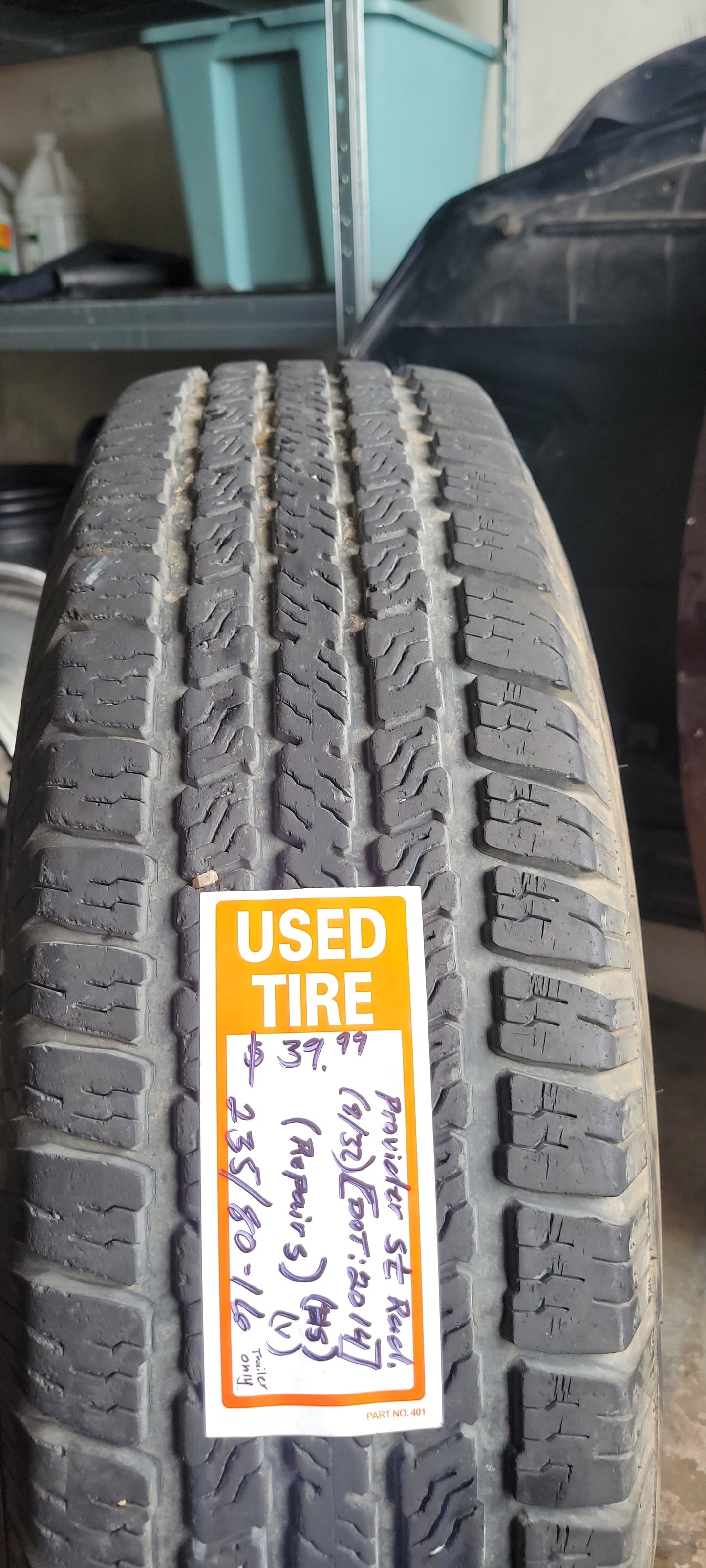 235/80-16 Provider ST- Radial