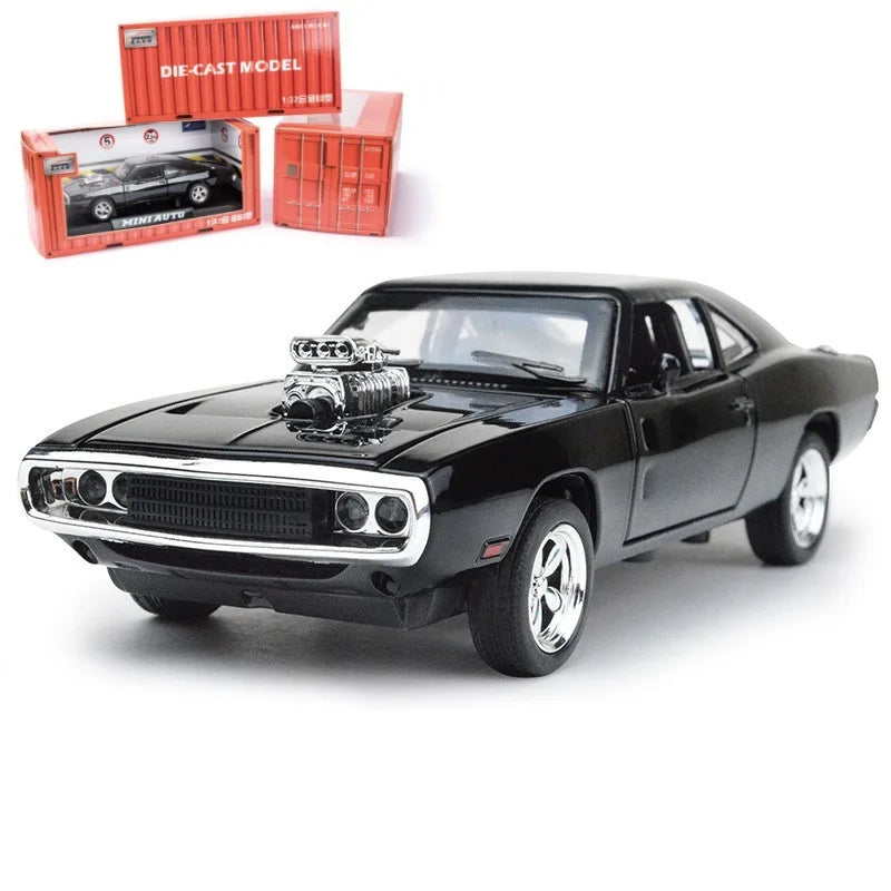 1/32 Diecast Charger 1970 Car Model Toys Play Vehicles Size 16 Cm Fast & Frious Excellent Quality Collective