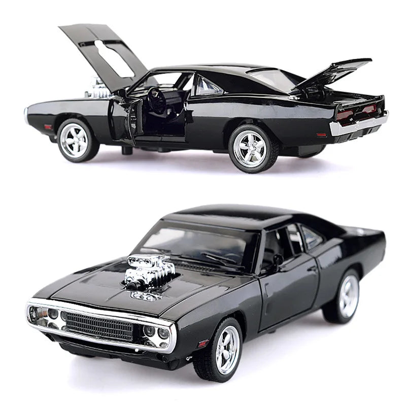 1/32 Diecast Charger 1970 Car Model Toys Play Vehicles Size 16 Cm Fast & Frious Excellent Quality Collective