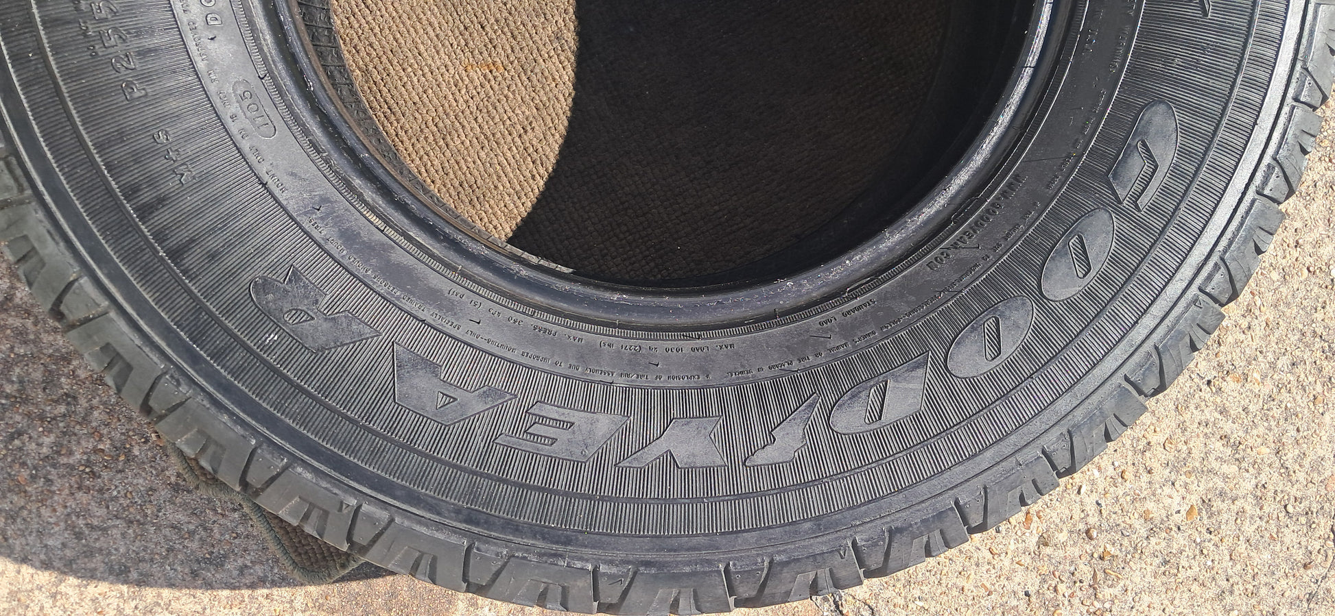 255/70-16 Goodyear Wrangler trail mark - Wilson Motors 